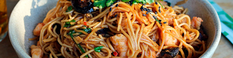 Chow Mien (Droog Gebakken Chinese Mie)